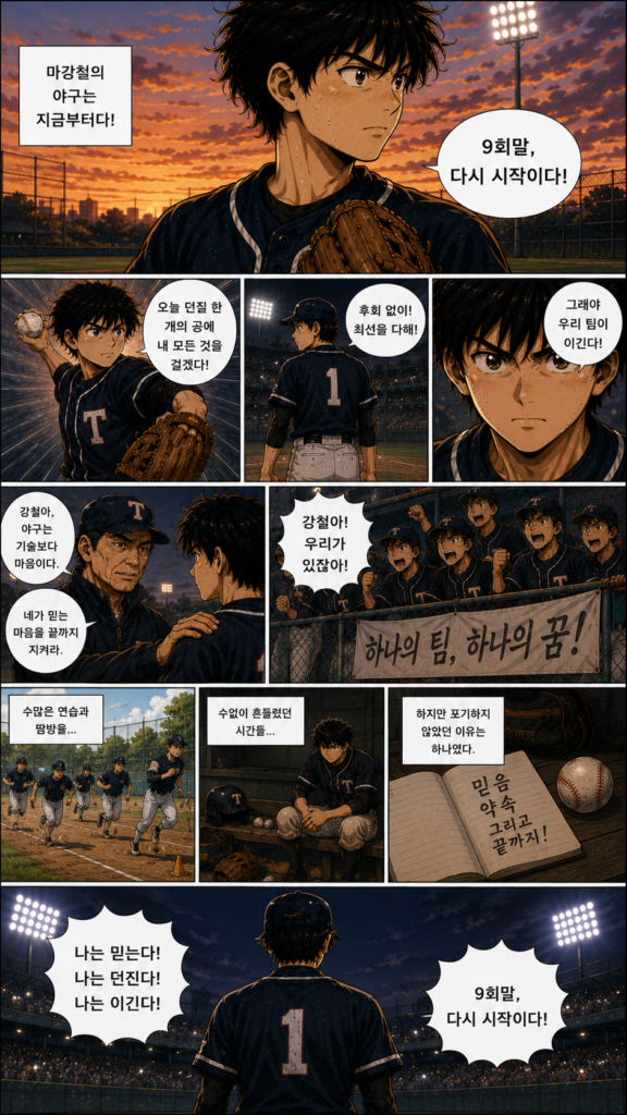 9회말 다시시작이다