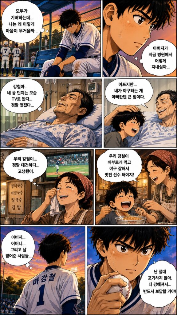아프지만..