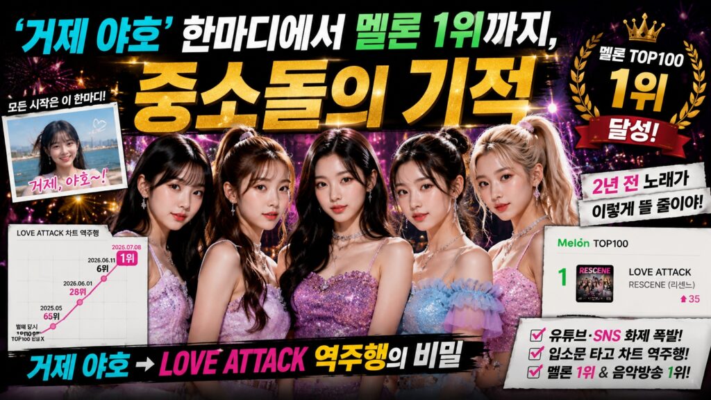 ‘거제 야호’ 한마디에서 멜론 1위까지
