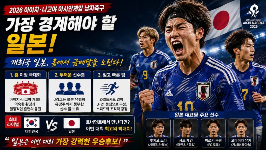 가장 경계해야 할 일본