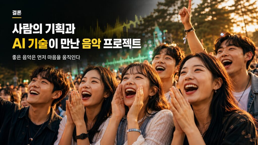 조선힙합에 관중들이 20대