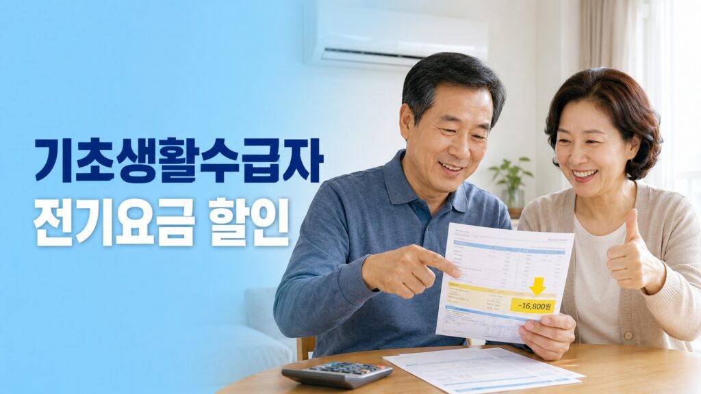 기초생활수급자 전기요금 할인