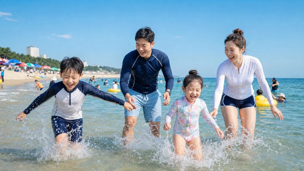 경포해변에서 동해의 여름을 제대로 즐겨보자