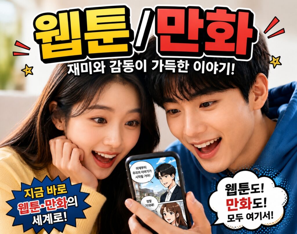 재미와 감동이 가득한 웹툰 / 만화 이야기