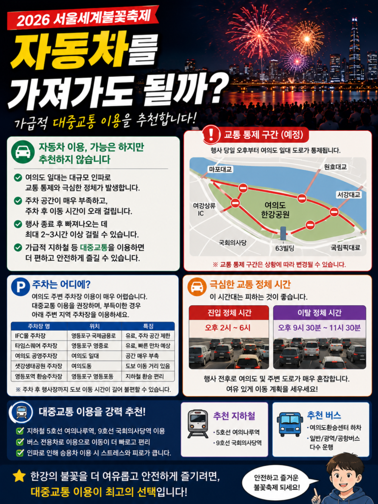 자동차를 가져가도 될까?