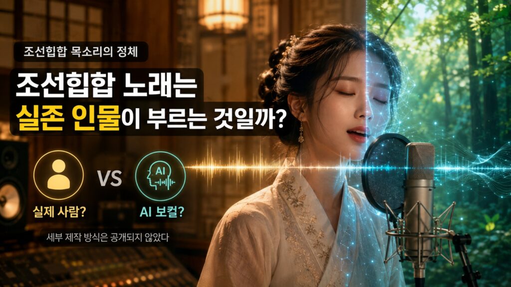 조선힙합 노래는 실존 인물이 부르는 것일까