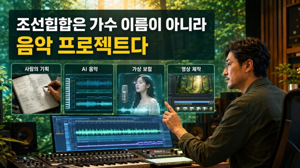 조선힙합은 가수 이름이 아니라 음악 프로젝트다