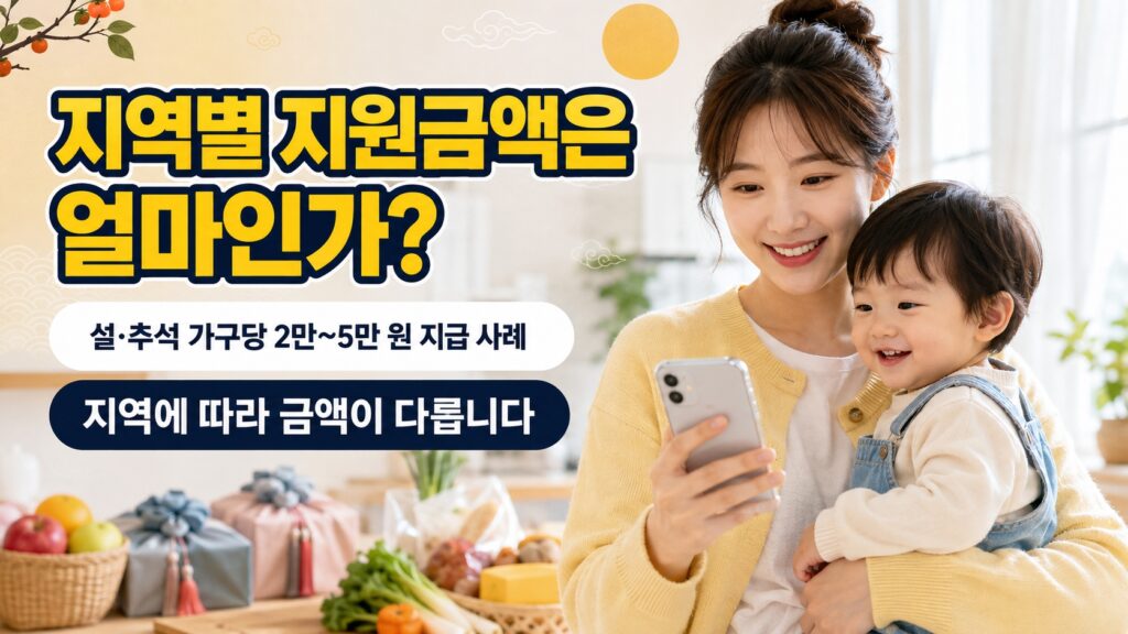 지역별 지원금액은 얼마인가