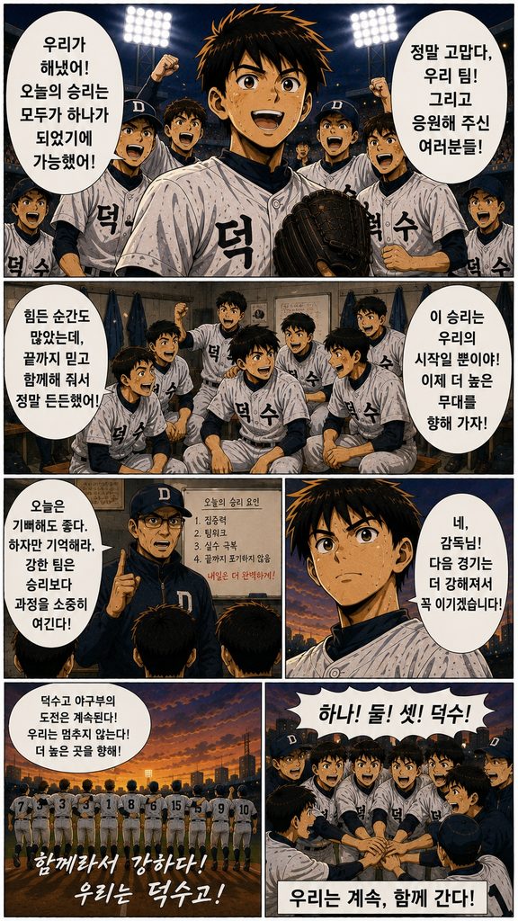 우리가 해냈어