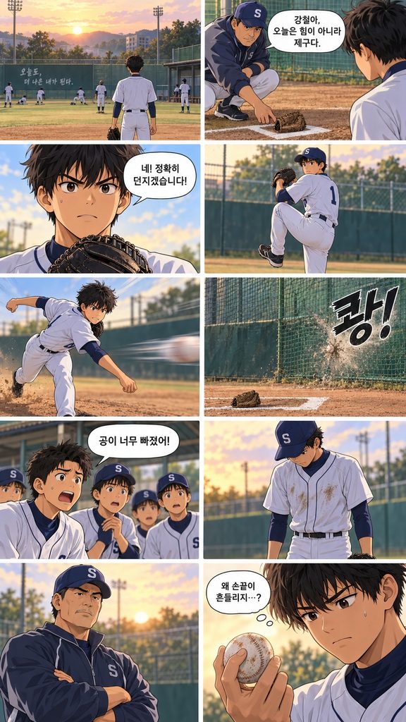 왜 손끝이 흔들리지…?