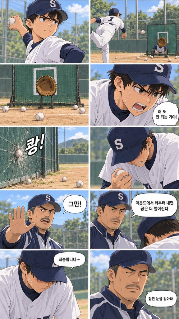 “잠깐 눈을 감아라.”