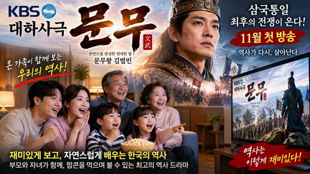 KBS 대하사극 문무 2026년 11월 첫 방송 삼국통일 역사드라마