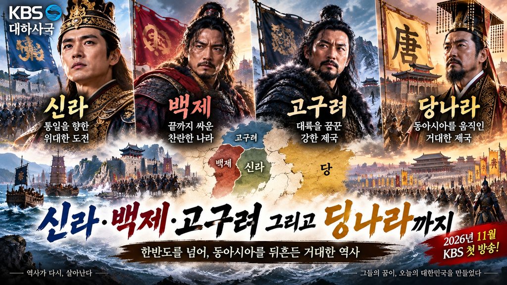 신라·백제·고구려 그리고 당나라까지