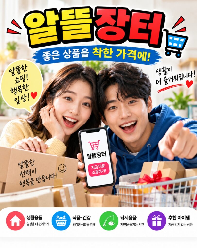 물망초1TV 알뜰장터 - 생활용품, 식품·건강, 낚시용품 등 다양한 추천 상품 안내